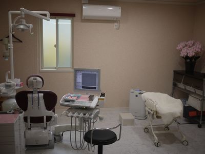 完全個室の診療室